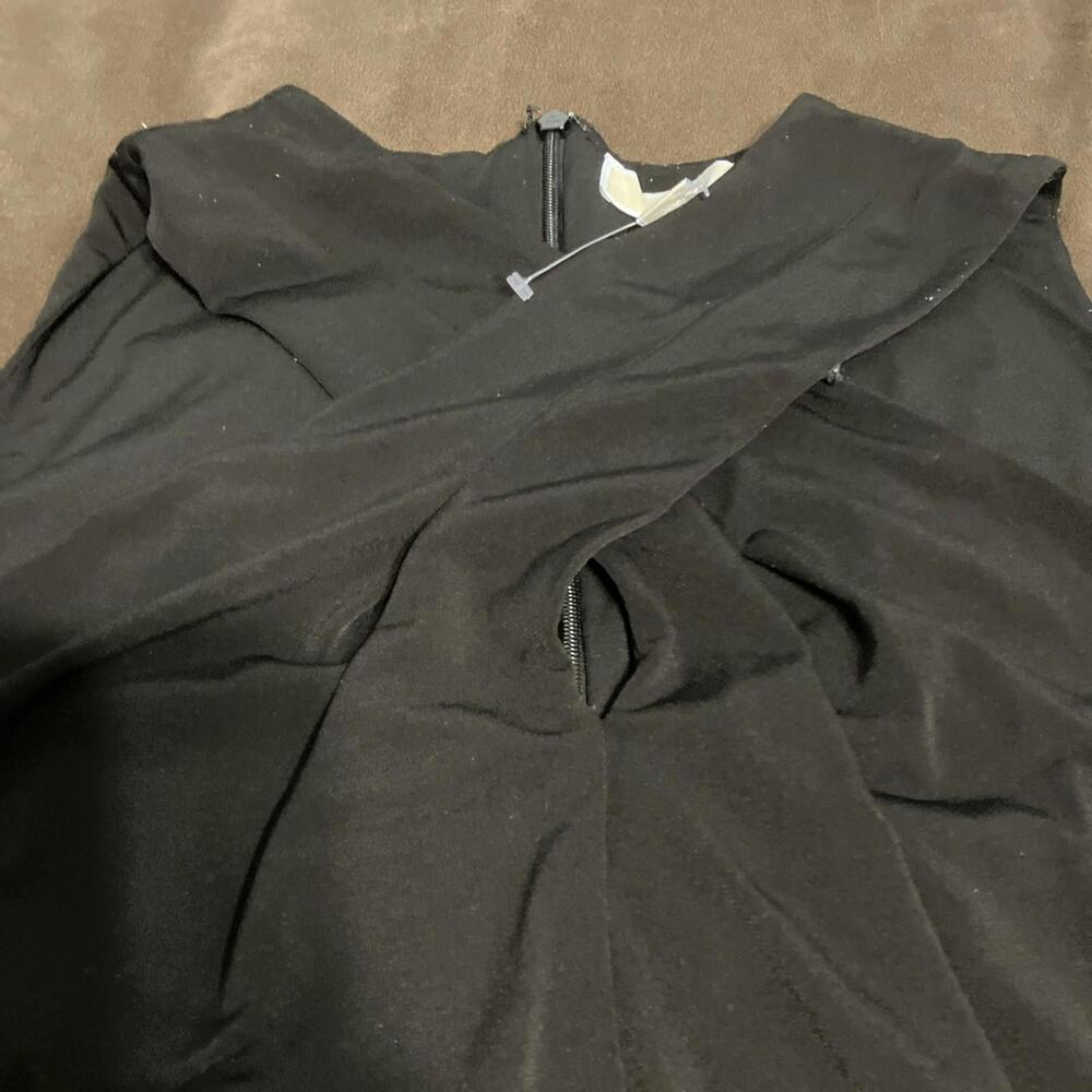 NWOT Michael Kors Black Knee Length Sleeveless Dress Size M - Picture 2 of 7